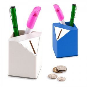 Alcancia con Portaboligrafo VA-565